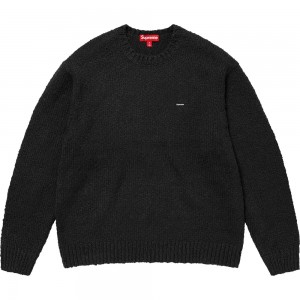 Supreme Bouclé Small Box セーター 黒 | JP-781609