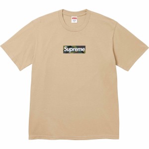 Supreme Box Logo Tee Tシャツ カーキ | JP-741850