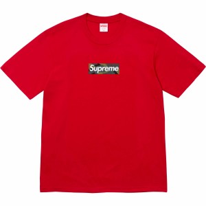Supreme Box Logo Tee Tシャツ 赤 | JP-951267
