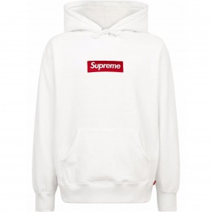 Supreme Box Logo パーカー 白 | JP-302159