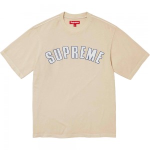 Supreme Cracked Arc S/S Top Tシャツ ライトブラウン | JP-179568