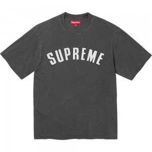 Supreme Cracked Arc S/S Top Tシャツ 黒 | JP-298176