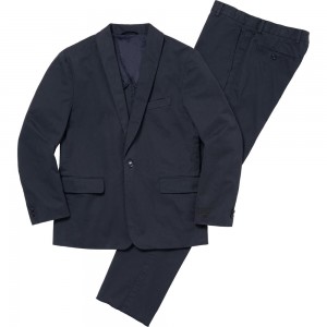 Supreme MM6 Maison Margiela Washed Cotton Suit ジャケット ネイビー | JP-519032
