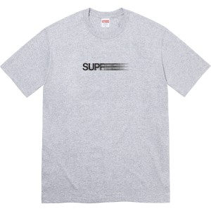 Supreme Motion Logo Tee Tシャツ グレー | JP-906528