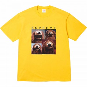 Supreme Rowlf Tee Tシャツ 黄色 | JP-258673