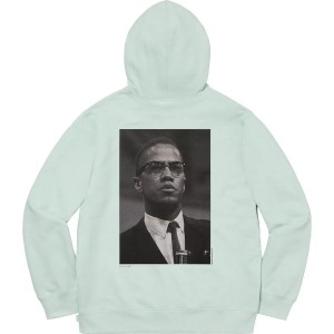 Supreme Roy DeCarava Malcolm X Hooded トレーナー 緑 | JP-945631