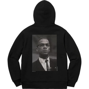 Supreme Roy DeCarava Malcolm X Hooded トレーナー 黒 | JP-738059