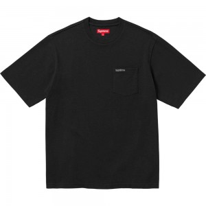 Supreme S/S Pocket Tee Tシャツ 黒 | JP-349857