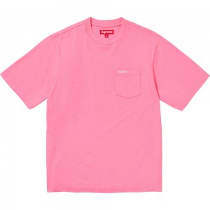 Supreme S/S Pocket Tee Tシャツ ピンク | JP-902485