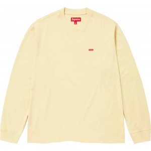 Supreme Small Box L/S Tee Tシャツ ライトブラウン | JP-540893