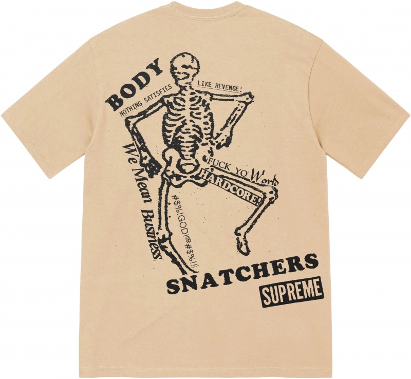 Supreme Body Snatchers Tee Tシャツ カーキ | JP-653712