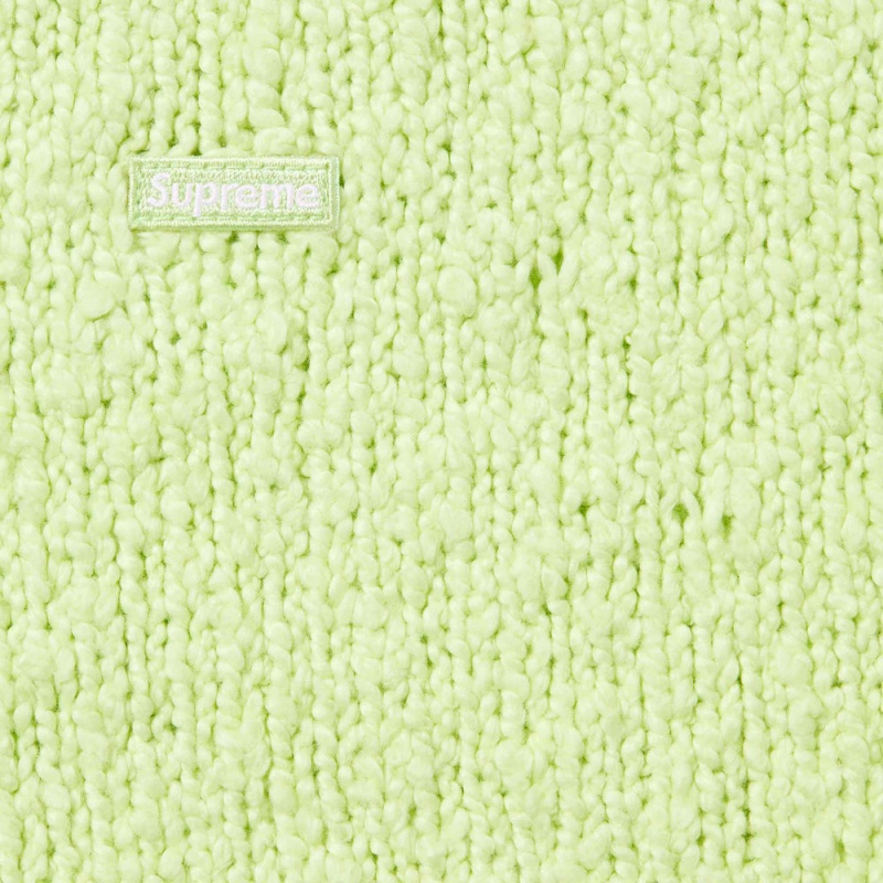 Supreme Bouclé Small Box セーター ライト緑 | JP-261074