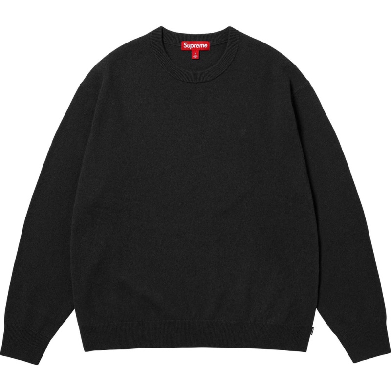 Supreme Cashmere セーター 黒 | JP-045179