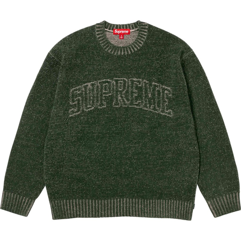 Supreme Contrast Arc セーター オリーブ | JP-813946