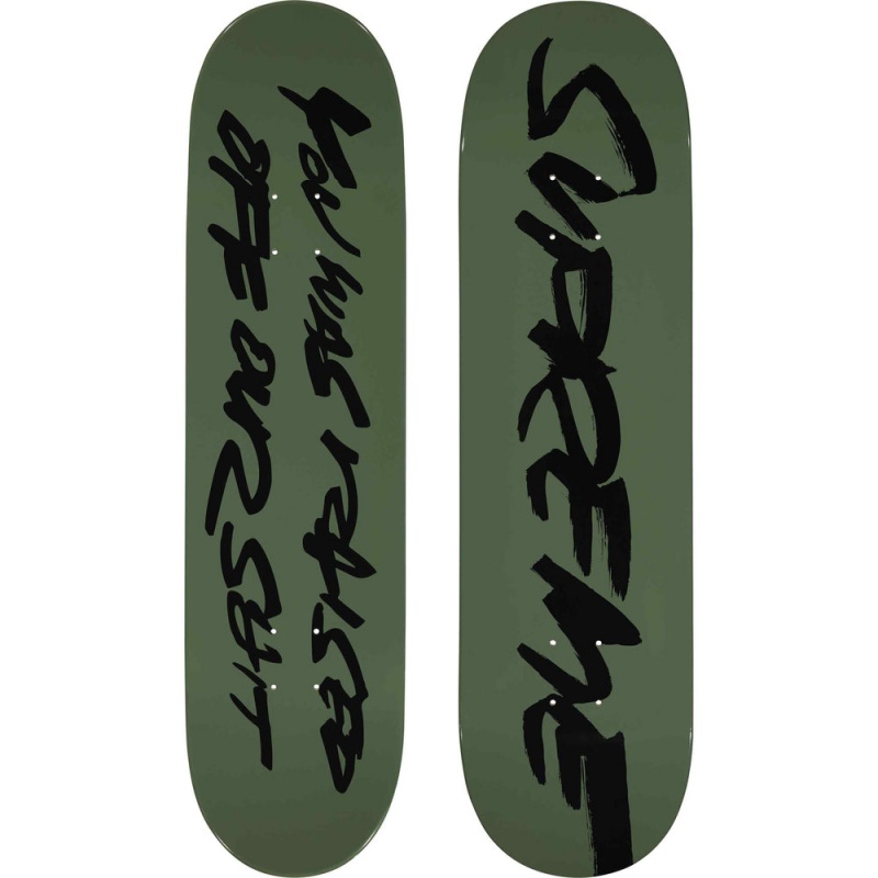 Supreme Futura Skateboard アクセサリー オリーブ | JP-254301