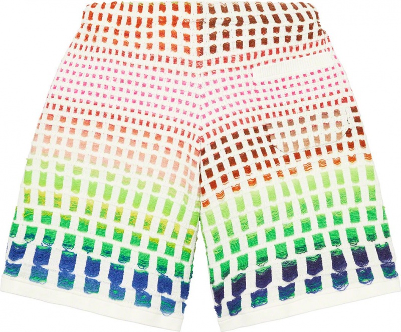 Supreme Gradient Grid Knit ショーツ カラー | JP-782659