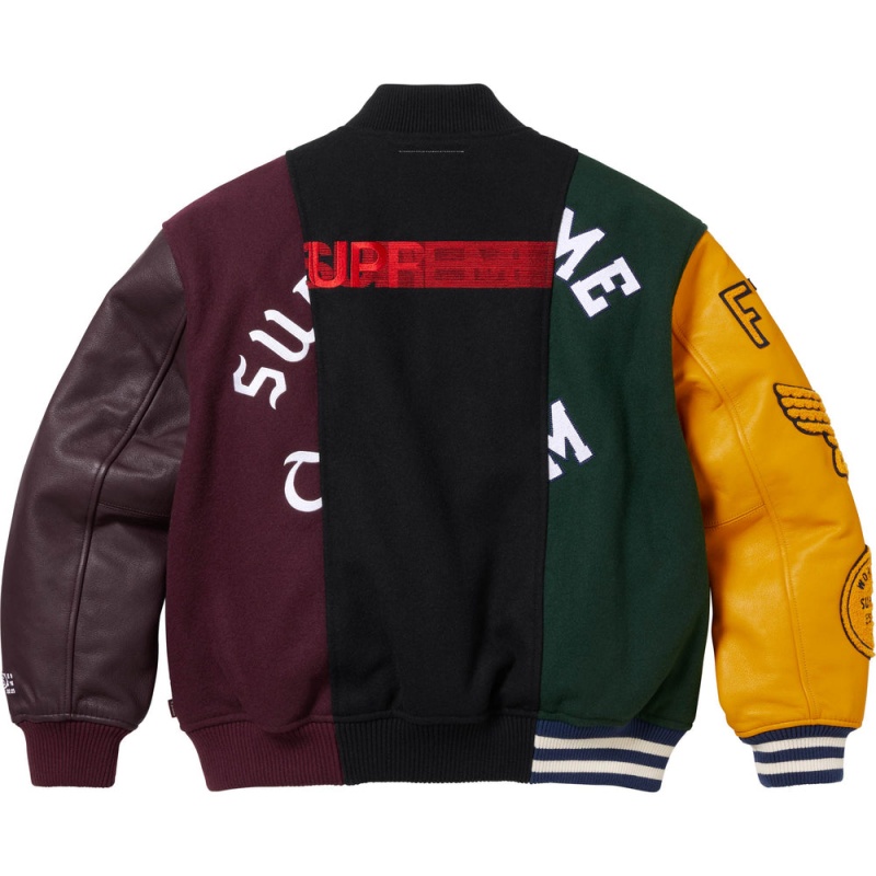 Supreme MM6 Maison Margiela Split Varsity ジャケット カラー | JP-234197