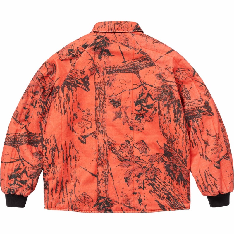 Supreme RealTree® Reversible キルティング 作業 ジャケット 黒 | JP-574630