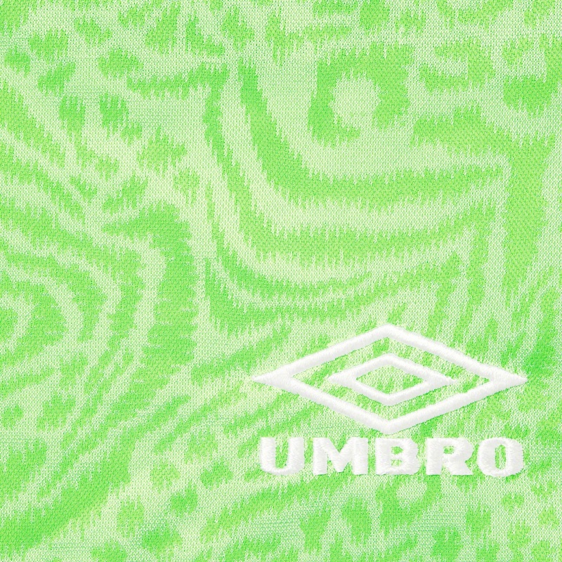 Supreme Umbro Jacquard Animal Print Soccer ショーツ 緑 | JP-610934